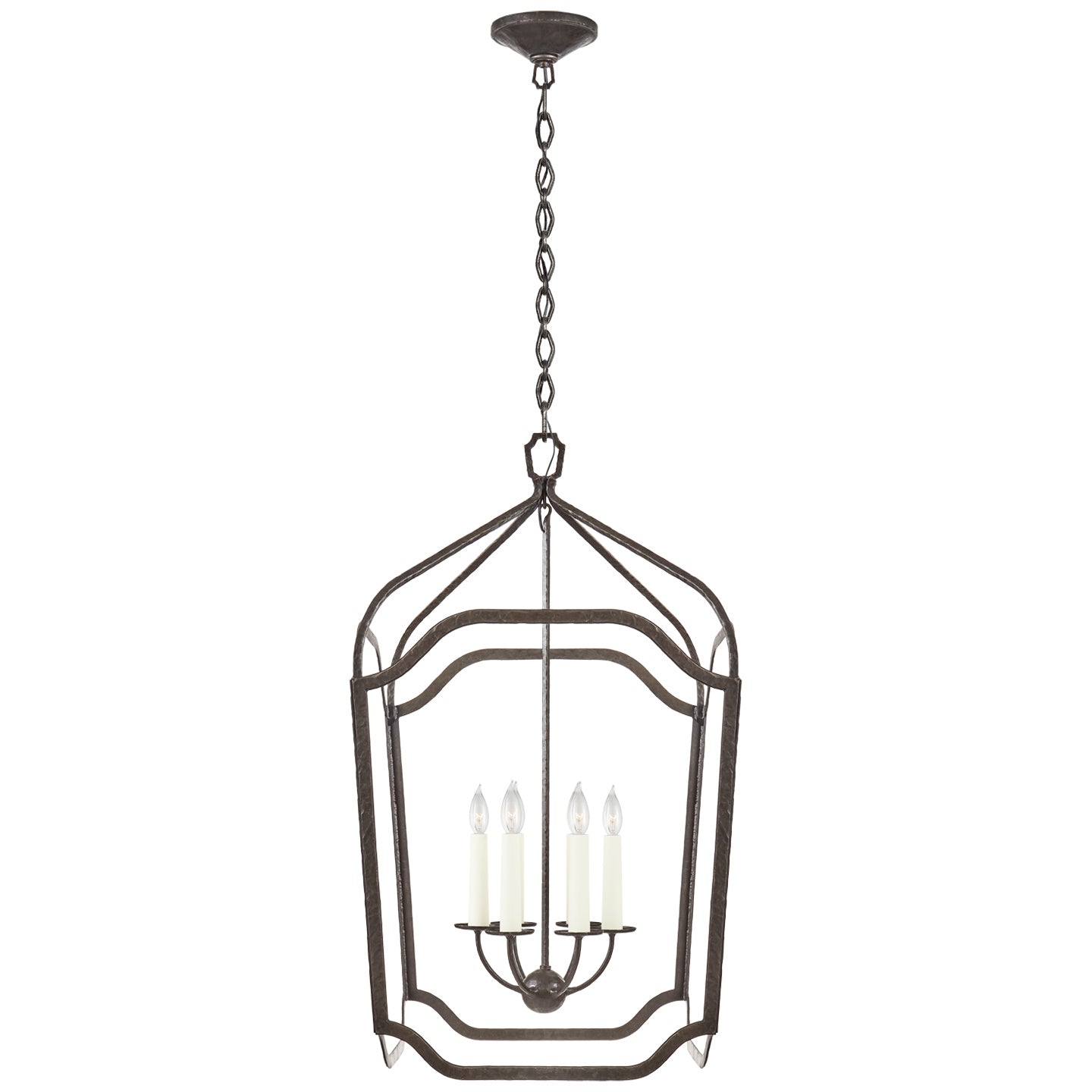 Product photo of the Ancaster Six Light Lantern in Aged Iron ( SKU# RL 5782AI )