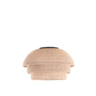 Product photo of the Seychelles Three Light Flush Mount in Matte Black ( SKU# 515241MB )