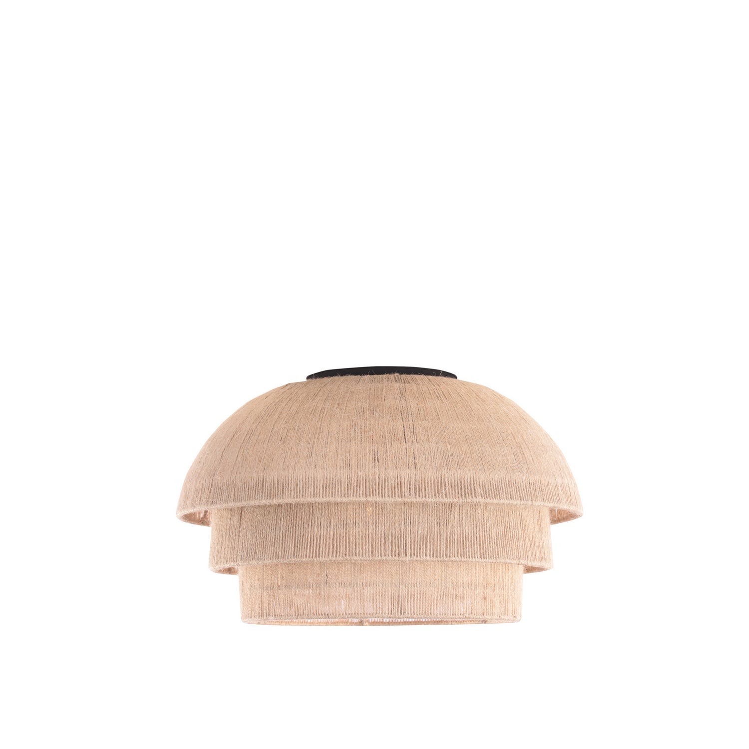 Product photo of the Seychelles Three Light Flush Mount in Matte Black ( SKU# 515241MB )