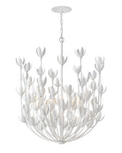 Product photo of the Flora LED Chandelier in Textured Plaster ( SKU# 30016TXP )