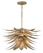 Product photo of the Agave LED Pendant in Burnished Gold ( SKU# FR30815BNG )