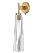 Product photo of the Cosette LED Wall Sconce in Heritage Brass ( SKU# FR31100HBR-CL )