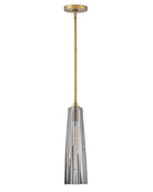 Product photo of the Cosette LED Pendant in Heritage Brass ( SKU# FR31107HBR-SM )