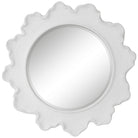 Product photo of the Sea Coral Mirror in Matte White ( SKU# 09797 )