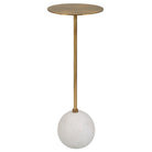 Product photo of the Gimlet Drink Table in Solid Brass ( SKU# 25216 )
