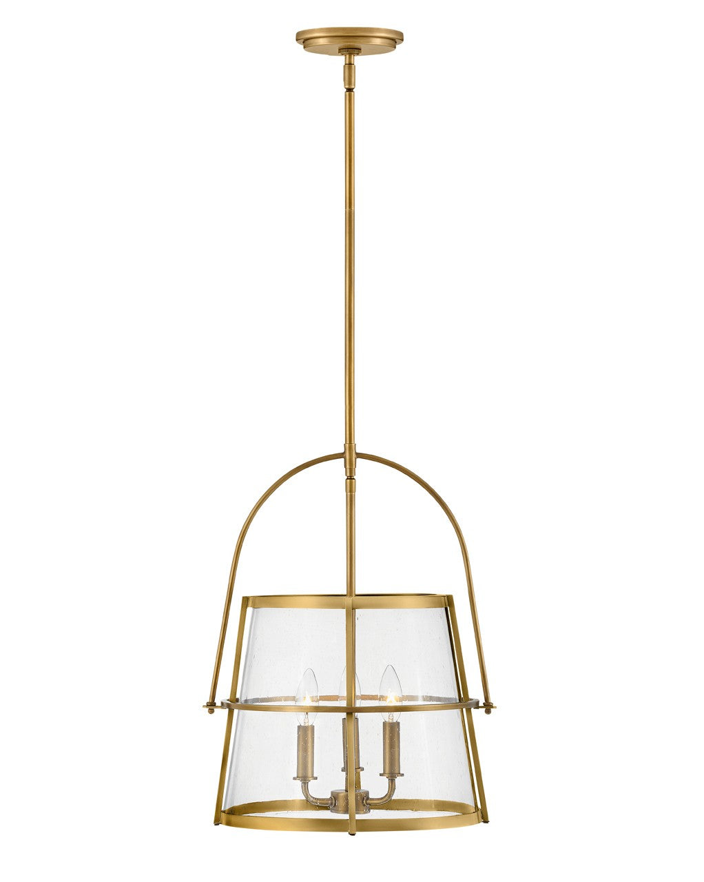 Product photo of the Tournon LED Pendant in Heritage Brass ( SKU# 38113HB-HB )