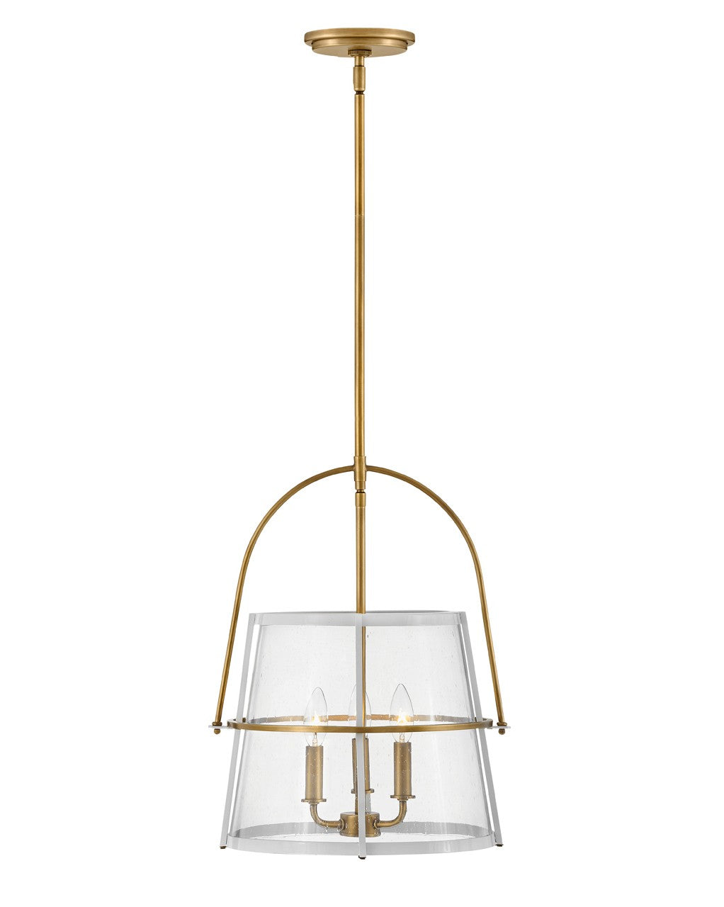 Product photo of the Tournon LED Pendant in Heritage Brass ( SKU# 38113HB-PT )