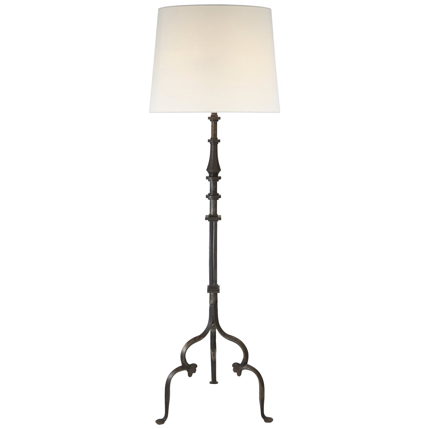 Product photo of the Madeleine One Light Floor Lamp in Aged Iron ( SKU# SK 1505AI-L )
