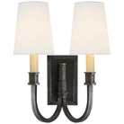 Product photo of the Modern Library Two Light Wall Sconce in Bronze ( SKU# TOB 2328BZ-L )