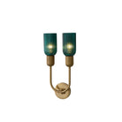 Product photo of the Verde Two Light Wall Sconce in Satin Brass ( SKU# 519621STB )