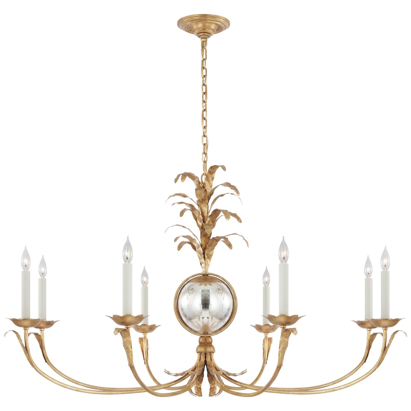 Product photo of the Gramercy LED Chandelier in Gilded Iron ( SKU# CHC 5372GI )