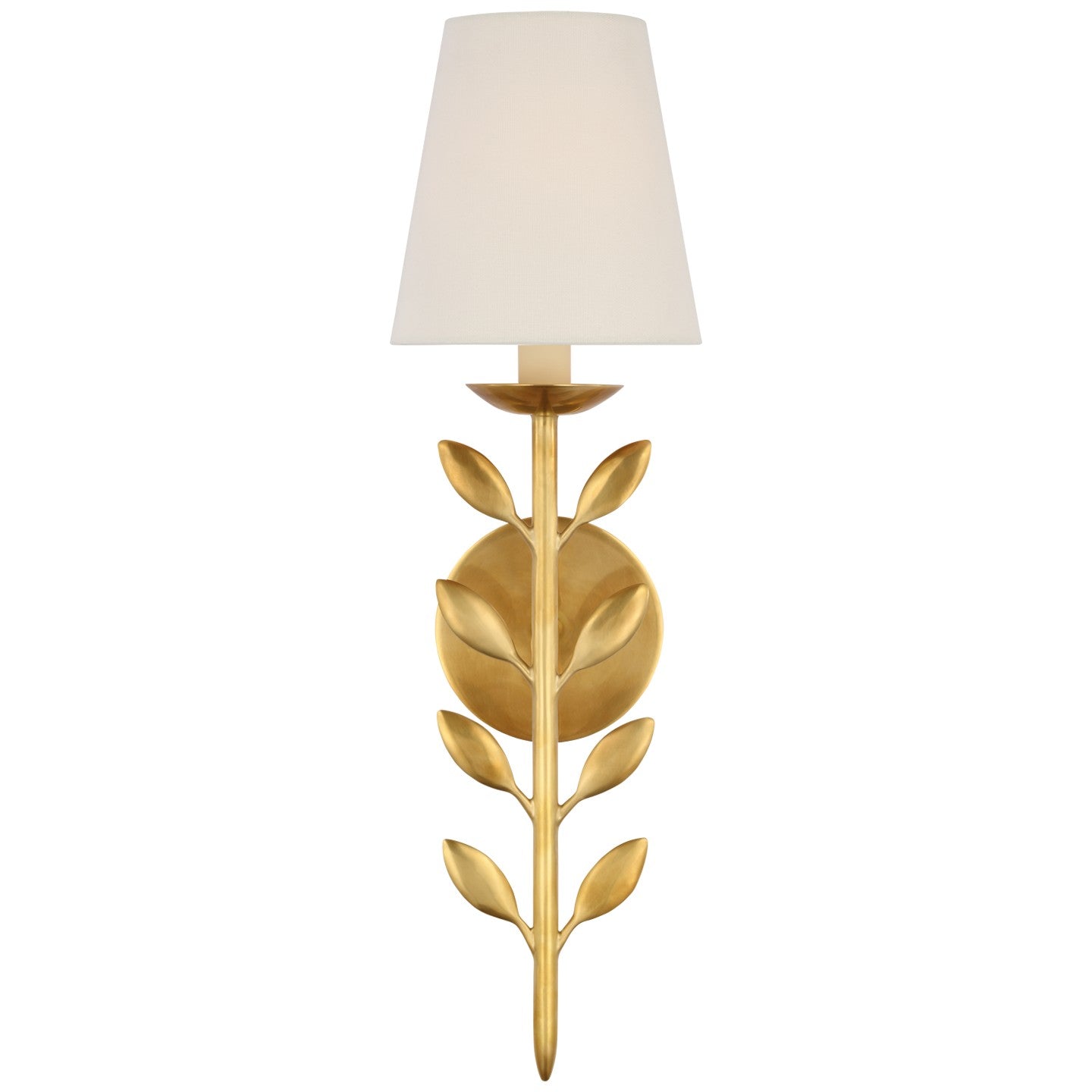 Product photo of the Avery LED Wall Sconce in Hand-Rubbed Antique Brass ( SKU# JN 2086HAB-L )