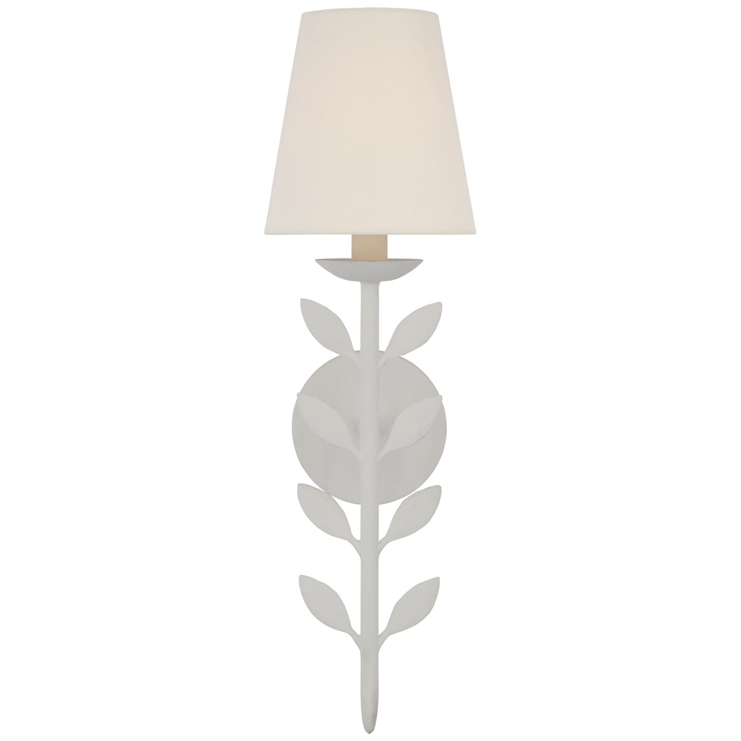 Product photo of the Avery LED Wall Sconce in Plaster White ( SKU# JN 2086PW-L )