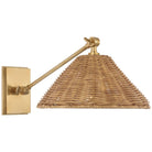 Product photo of the Wimberley LED Wall Sconce in Soft Brass ( SKU# MF 2200SB-NTW )