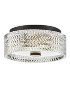 Product photo of the Elle LED Flush Mount in Black ( SKU# 5041BK )