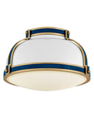 Product photo of the Barton LED Flush Mount in Gloss White ( SKU# 46351GW-LCB )