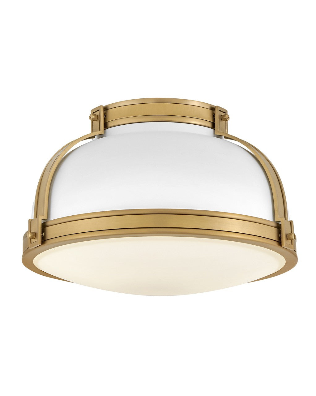Product photo of the Barton LED Flush Mount in Matte White ( SKU# 46351MW-LCB )