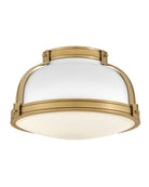 Product photo of the Barton LED Flush Mount in Matte White ( SKU# 46351MW-LCB )
