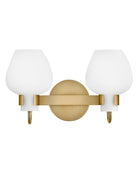 Product photo of the Sylvie LED Vanity in Heritage Brass ( SKU# 50952HB )