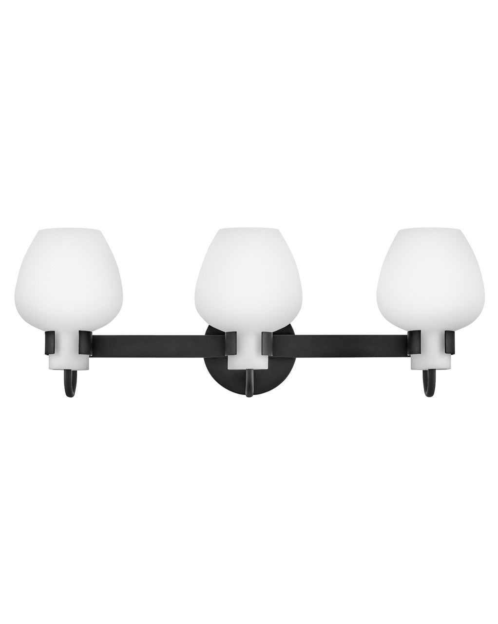 Product photo of the Sylvie LED Vanity in Black ( SKU# 50953BK )