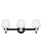 Product photo of the Sylvie LED Vanity in Black ( SKU# 50953BK )