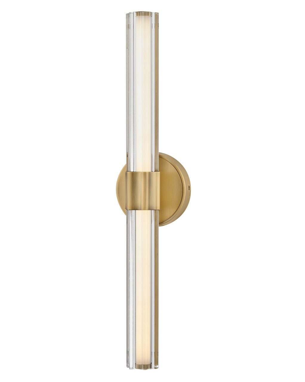 Product photo of the Georgette LED Vanity in Lacquered Brass ( SKU# 51312LCB )