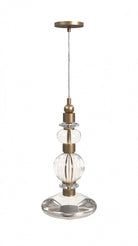 Product photo of the Avra LED Pendant in Aged Brass ( SKU# HF7901-AB )