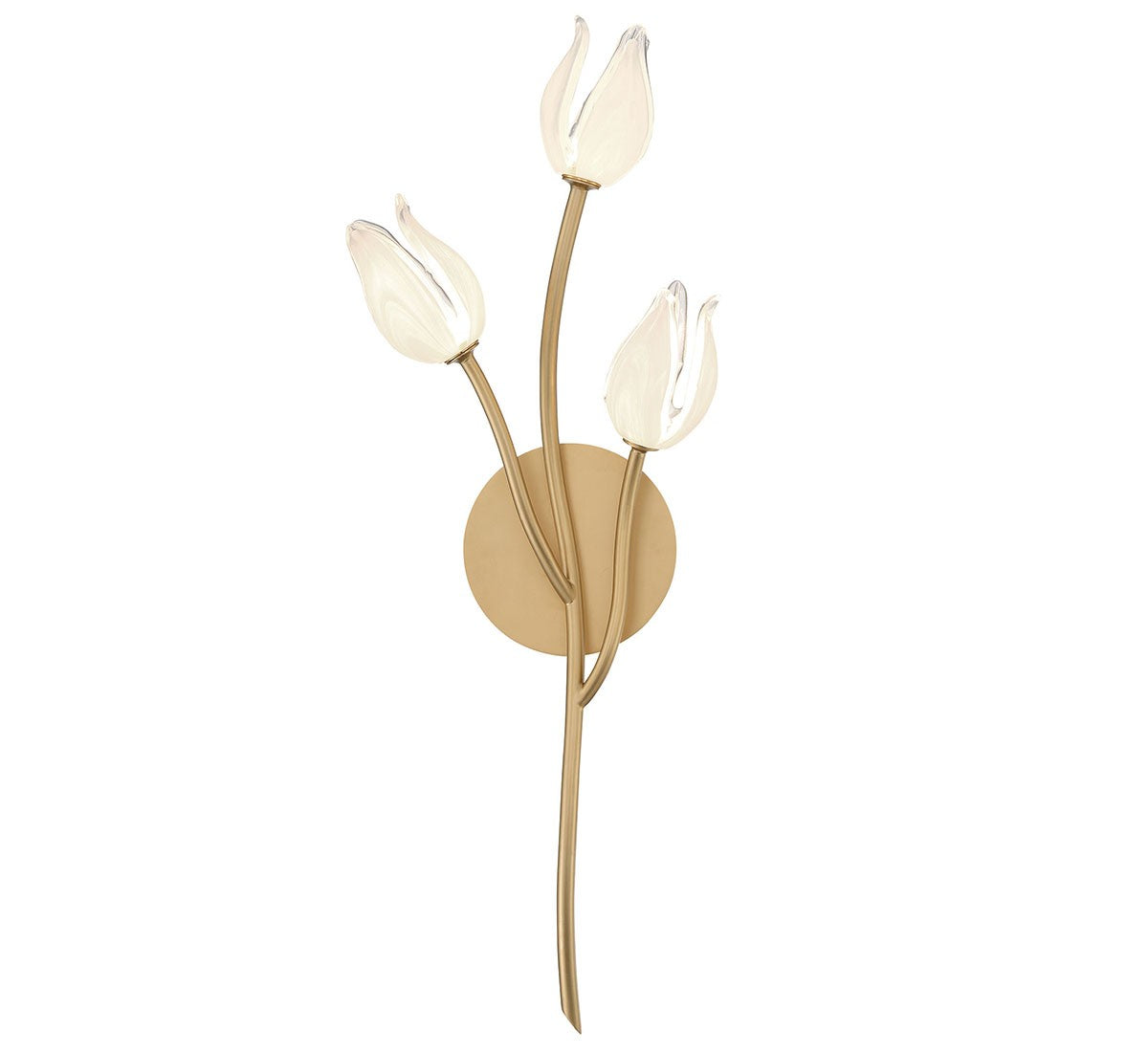 Product photo of the Belluno LED Wall Mount in Champagne Gold ( SKU# 12083-03 )