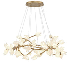Product photo of the Belluno LED Chandelier in Champagne Gold ( SKU# 12089-03 )