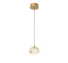 Product photo of the Calcolo LED Pendant in Painted Antique Brass ( SKU# 12119-030 )