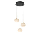 Product photo of the Calcolo LED Pendant in Matte black ( SKU# 12120-02 )