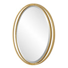 Product photo of the Rhodes Mirror in Antiqued Gold Leaf ( SKU# 09992 )