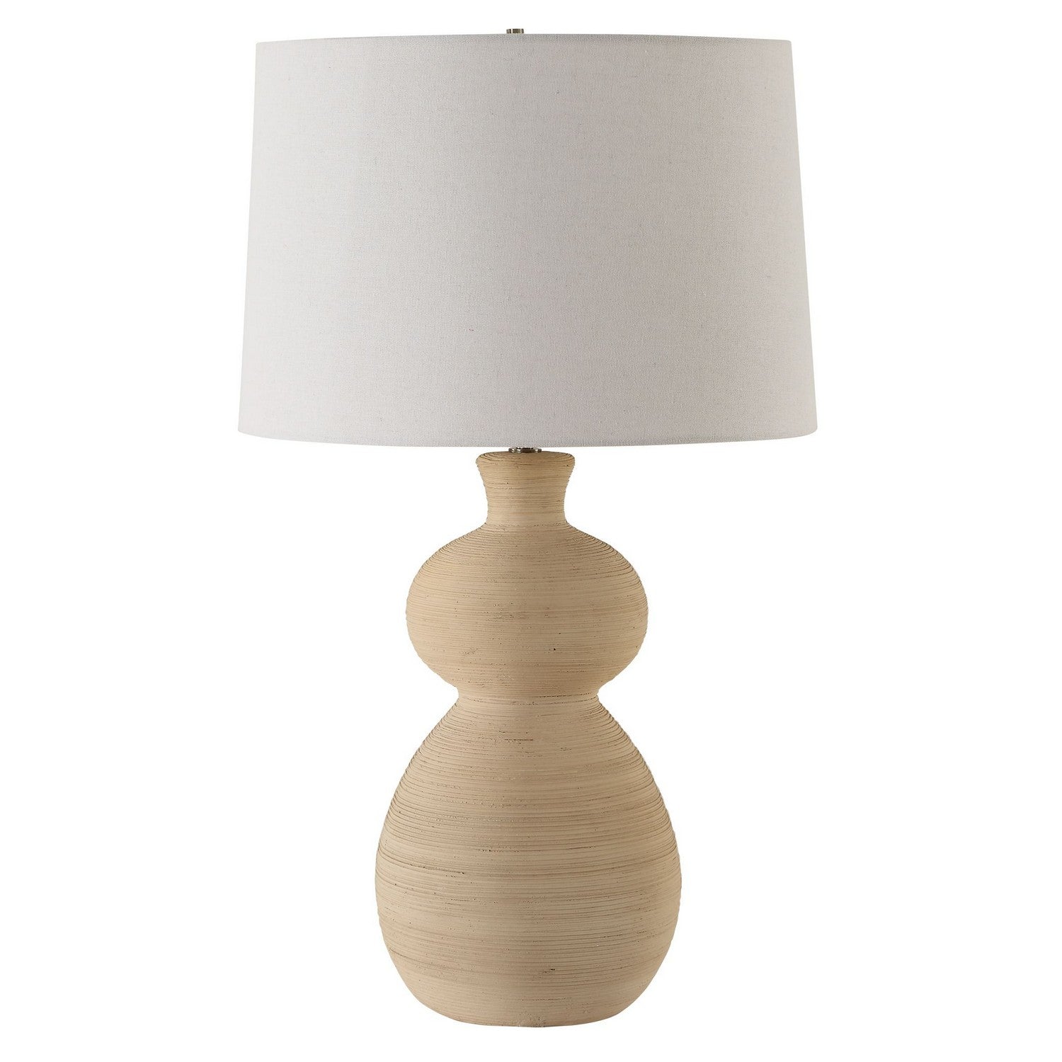 Product photo of the Pueblo One Light Table Lamp in Brushed Antique Brass ( SKU# 30383-1 )