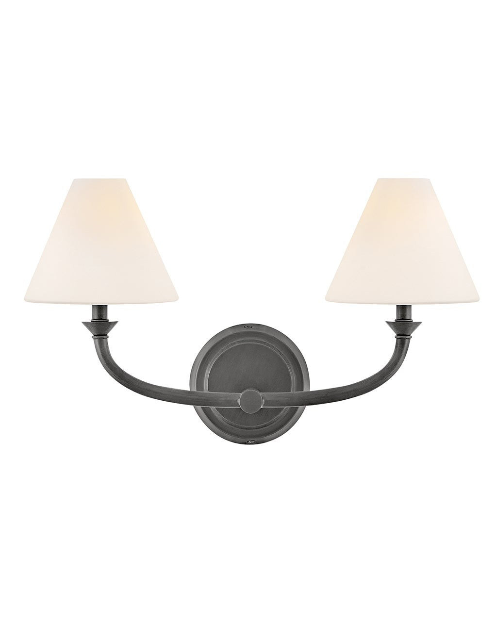 Product photo of the Greta LED Vanity in Blackened Brass ( SKU# 52492BLB-OP )