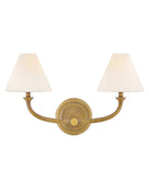Product photo of the Greta LED Vanity in Heritage Brass ( SKU# 52492HB-OP )