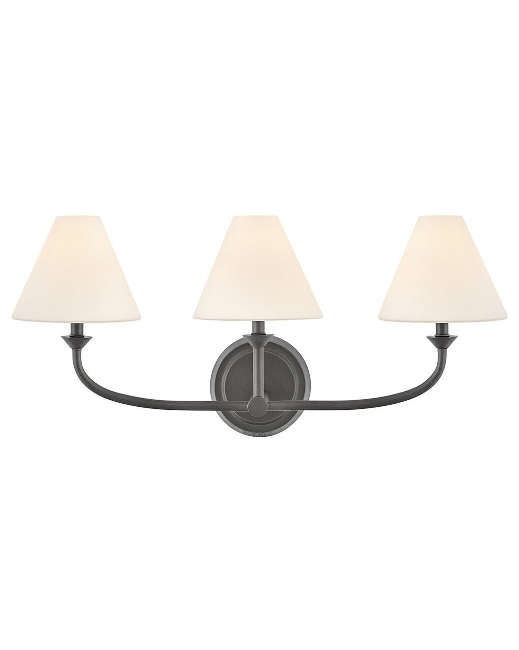 Product photo of the Greta LED Vanity in Blackened Brass ( SKU# 52493BLB-OP )