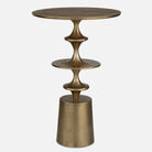 Product photo of the Flight Accent Table in Antique Brass ( SKU# 24412 )