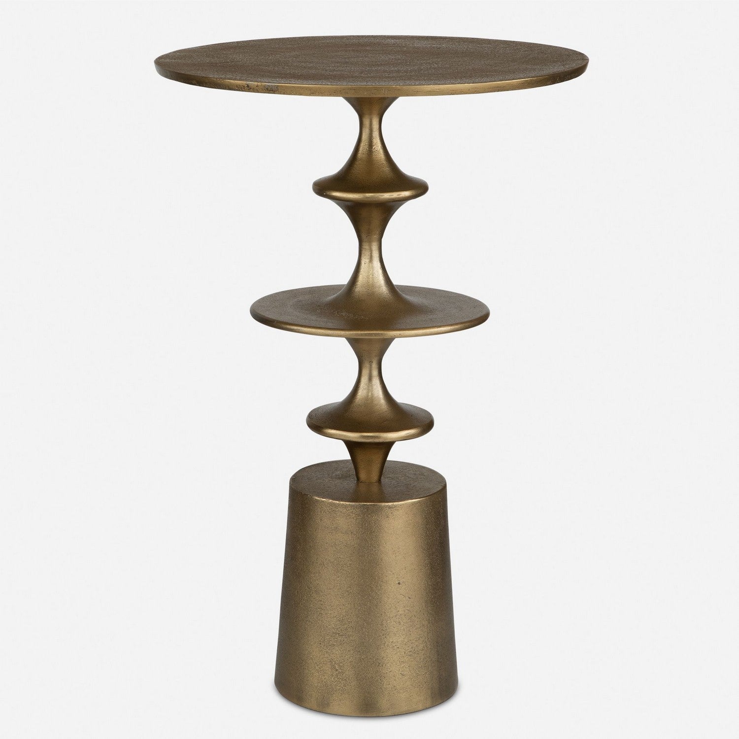 Product photo of the Flight Accent Table in Antique Brass ( SKU# 24412 )
