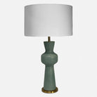 Product photo of the Pollard One Light Table Lamp in Brushed Antique Brass ( SKU# 30382-1 )