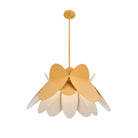 Product photo of the Flor One Light Pendant in White and Yellow ( SKU# 517056WY )