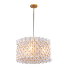 Product photo of the Flair Three Light Pendant in Oxidized Gold Leaf ( SKU# 520055OL )