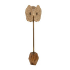 Product photo of the Poppy One Light Floor Lamp in Pearlized Antique Brass ( SKU# 522595PAB )