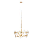 Product photo of the BLOOM 11 Light Chandelier in Oxidized Gold Leaf ( SKU# 525656OL )