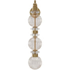 Product photo of the Avra LED Wall Sconce in Aged Brass ( SKU# HF8903-AB )