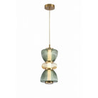 Product photo of the Rosewood LED Pendant in Aged Brass ( SKU# HF8970-GYG )