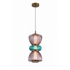 Product photo of the Rosewood LED Pendant in Aged Brass ( SKU# HF8970-PGP )