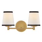 Product photo of the Sonia LED Vanity in Lacquered Brass ( SKU# 57052LCB-OW )