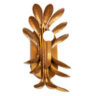 Product photo of the BOTANICA One Light Wall Sconce in Warm Gold ( SKU# 523821WGL )