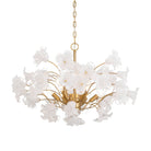Product photo of the Bloome Six Light Chandelier in Legacy Brass ( SKU# N2226-732 )