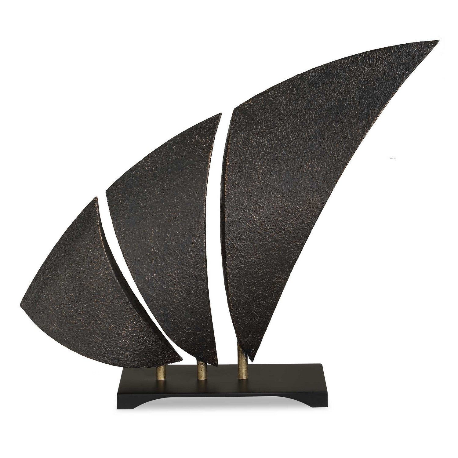 Product photo of the Wind Crest Sculpture in Textured Dark Bronze ( SKU# 18273 )